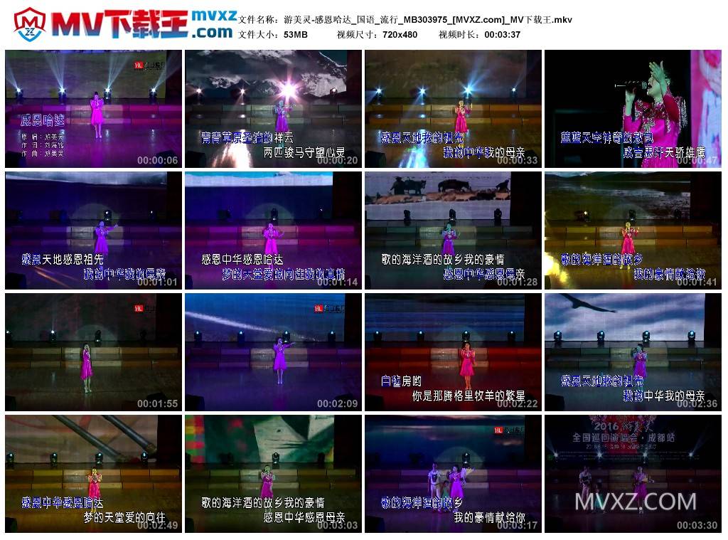 游美灵-感恩哈达_国语_流行_MB303975